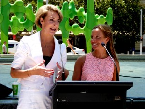 Liberal Senator Michaelia Cash is interviewed by Louise FitzRoy.